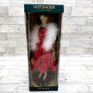 2004 Nutcracker Village Collection 14" Flapper Girl w/Box